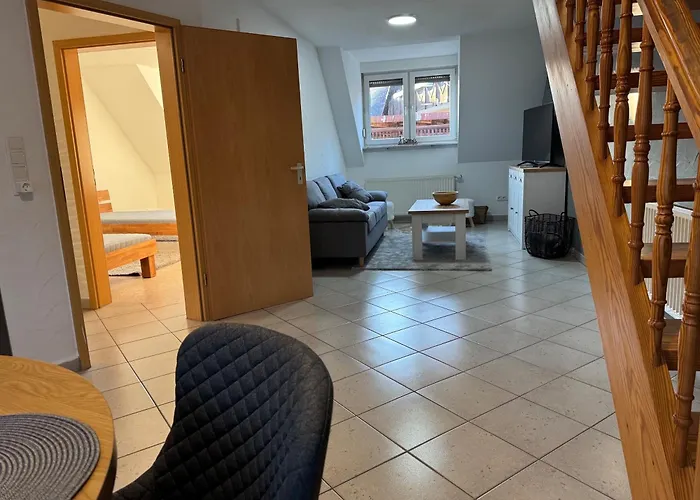Aischgrund 75 m 2 Schlafzimmer Naehe Nuernberg, Bamberg & Steigerwald Appartement *