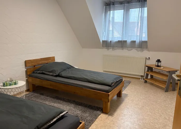Aischgrund 75 m 2 Schlafzimmer Naehe Nuernberg, Bamberg & Steigerwald Appartement Lonnerstadt